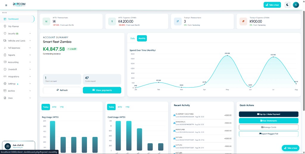 Fleet Dashboard